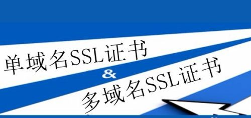 单域名SSL证书与多域名SSL证书对比