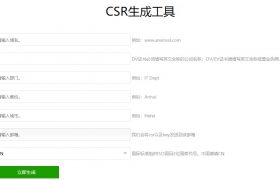 CSR生成工具