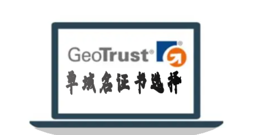 一个域名如何选择GeoTrust证书