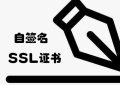 自己生成的SSL证书有什么缺点