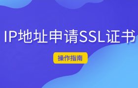 IP地址申请可信的SSL证书
