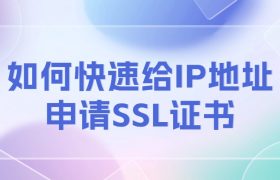 IP地址申请SSL证书