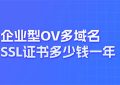 企业型OV多域名SSL证书