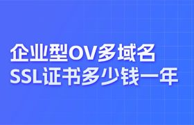 企业型OV多域名SSL证书
