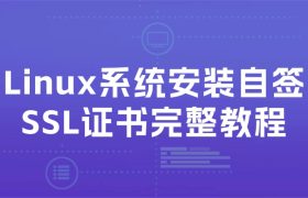 Linux系统安装自签SSL证书