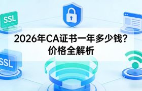 CA证书一年多少钱