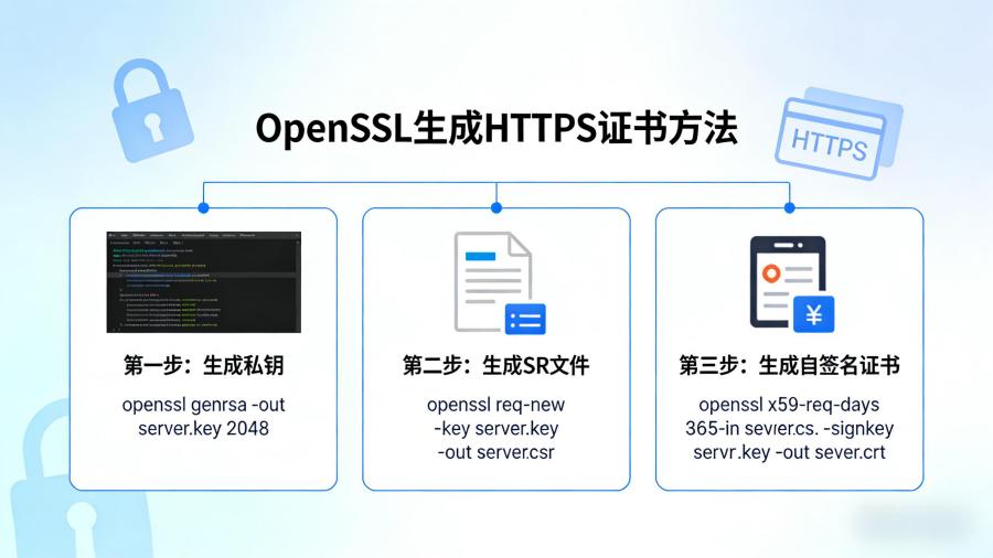 openssl生成https证书