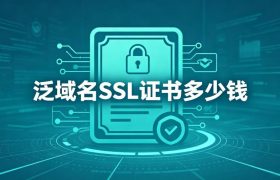 泛域名证书多少钱