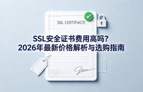 SSL安全证书费用