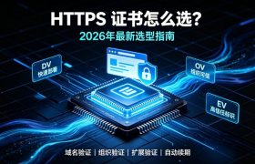 https证书怎么选