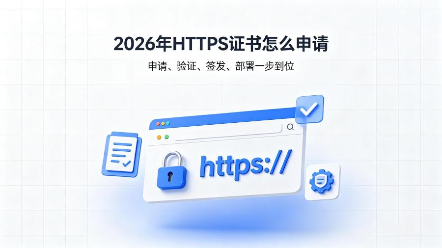HTTPS证书怎么申请