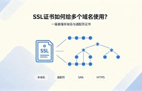 SSL证书如何给多个域名使用