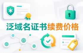 泛域名证书续费