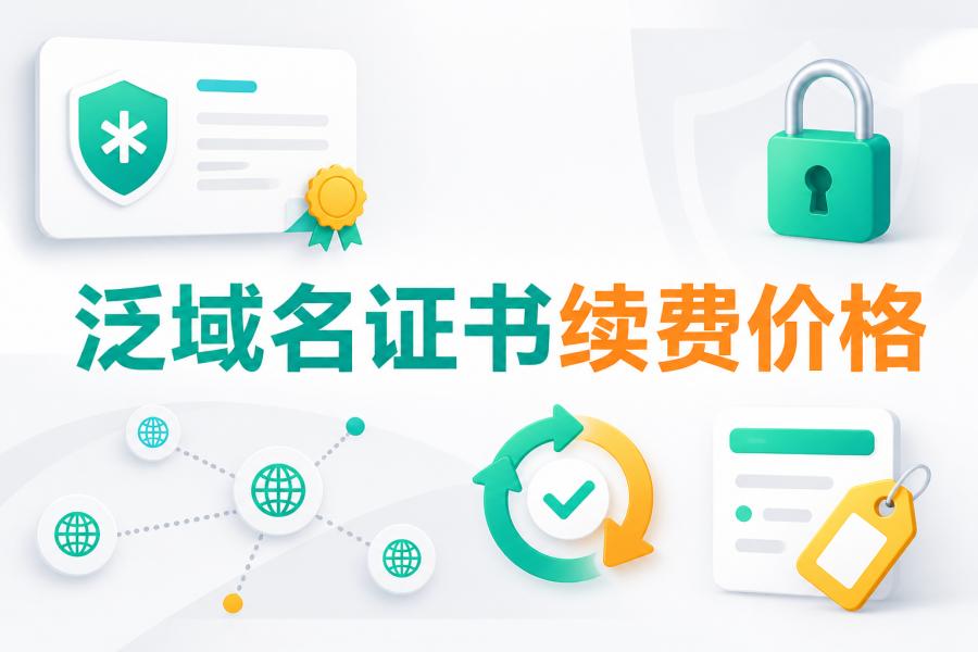 泛域名证书续费