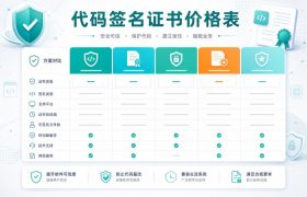 代码签名证书价格表