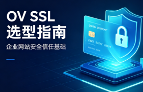 企业怎么选SSL证书?OV证书选型与三类产品推荐