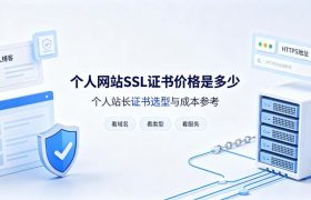 个人网站SSL证书价格