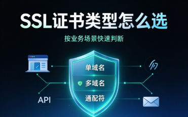 一家公司有五个网站，SSL证书类型怎么选？